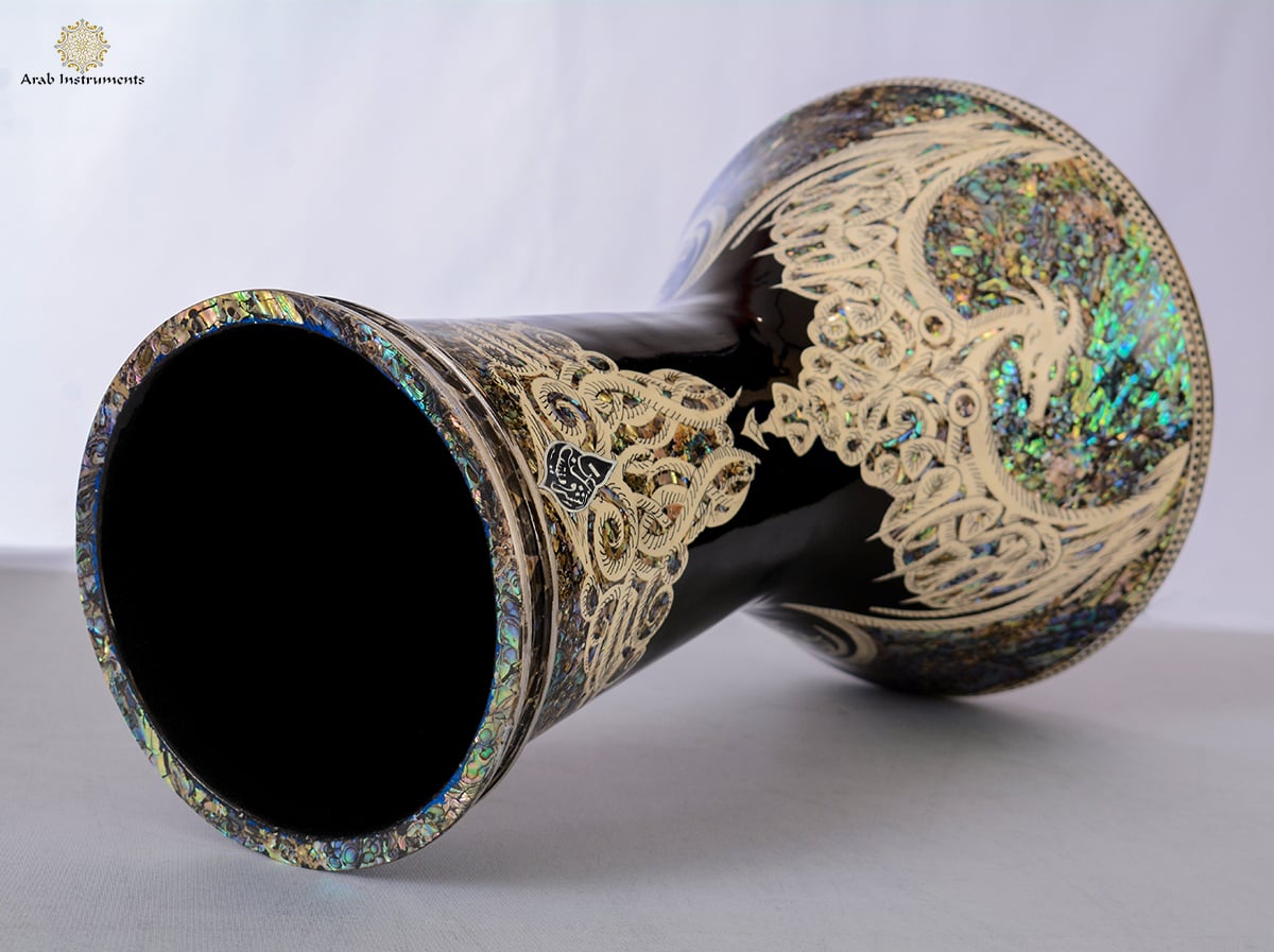 Doumbek Darbuka New Generation The White Dargon #10010