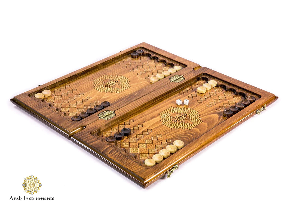 Premium Backgammon The Armenian Carpet #AI11298