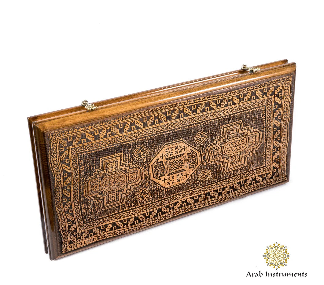 Premium Backgammon The Armenian Carpet #AI11298