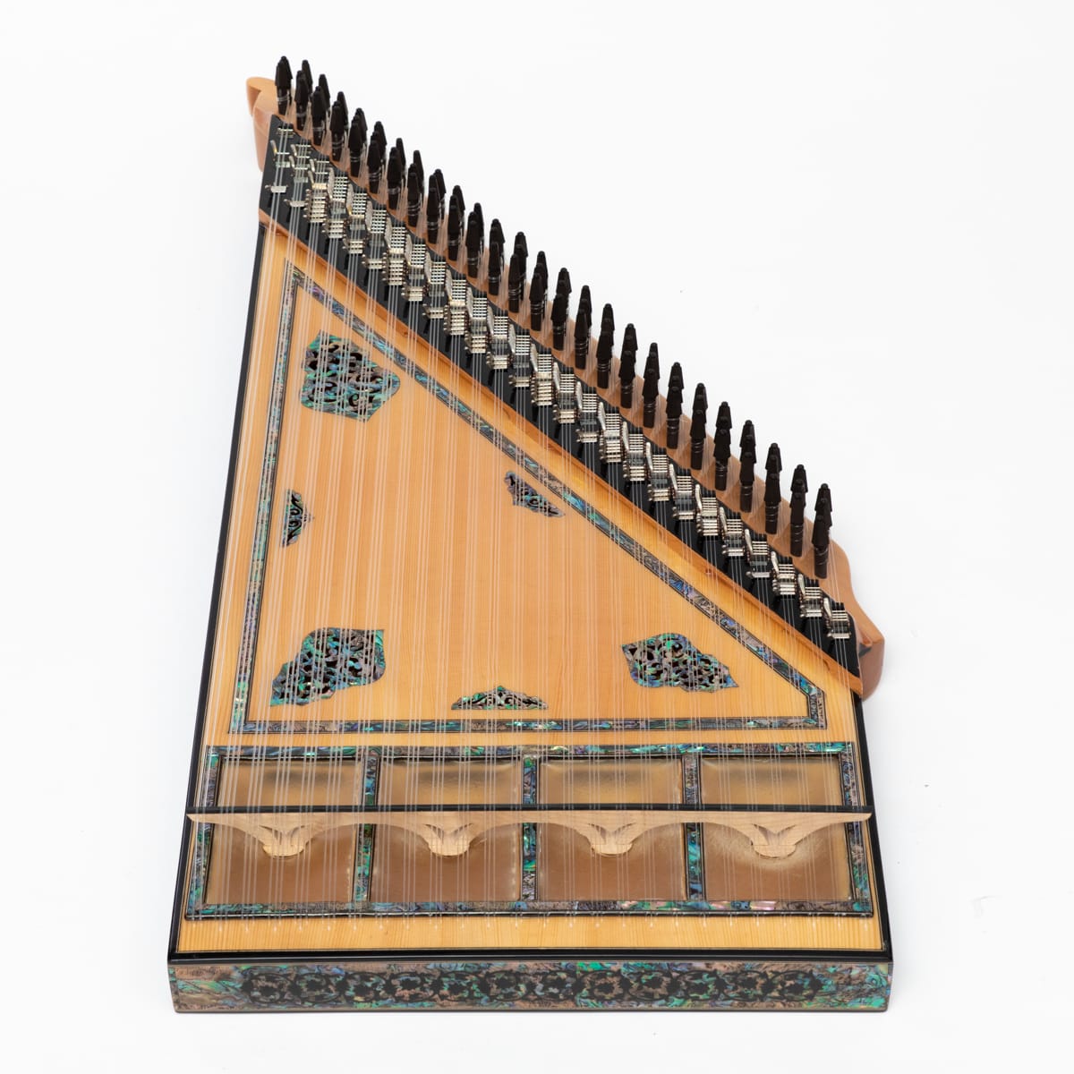 Concert Turkish Qanun Blue Pearls Decoration