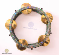 Blue Mother of Pearl Riq 8.6" #424