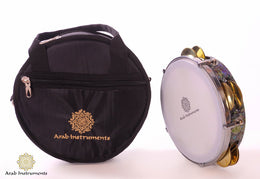 Blue Mother of Pearl Riq 8.6" #424