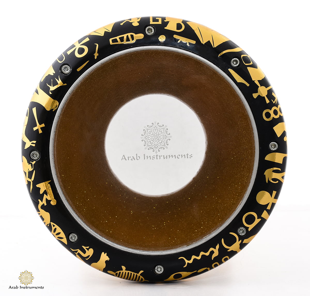 Sombaty Plus Darbuka Doumbek Golden Hieroglyphs #F3