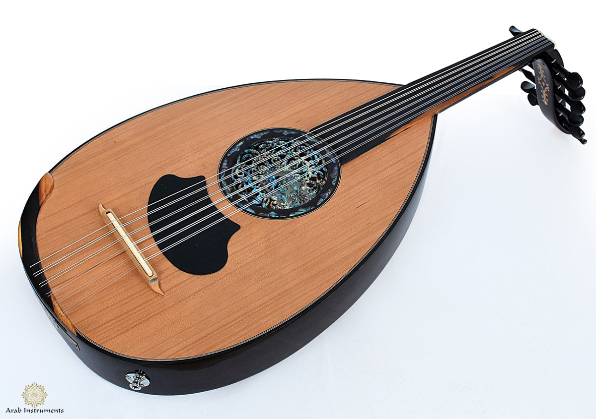 Mourad ELTurky Premium Egyptian Electric Acoustic Oud #M1155
