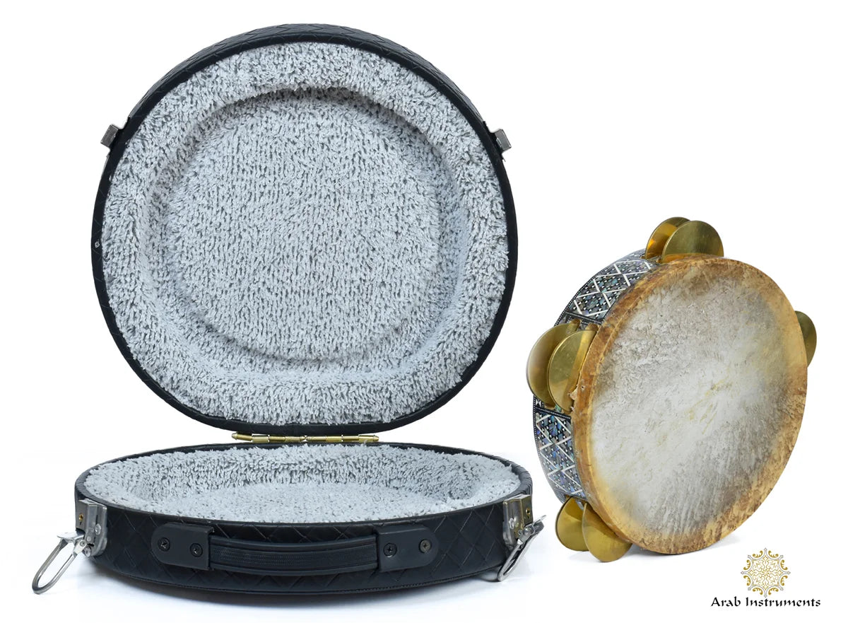 Arab Instruments Mother of Pearl Fish Skin Riq #747