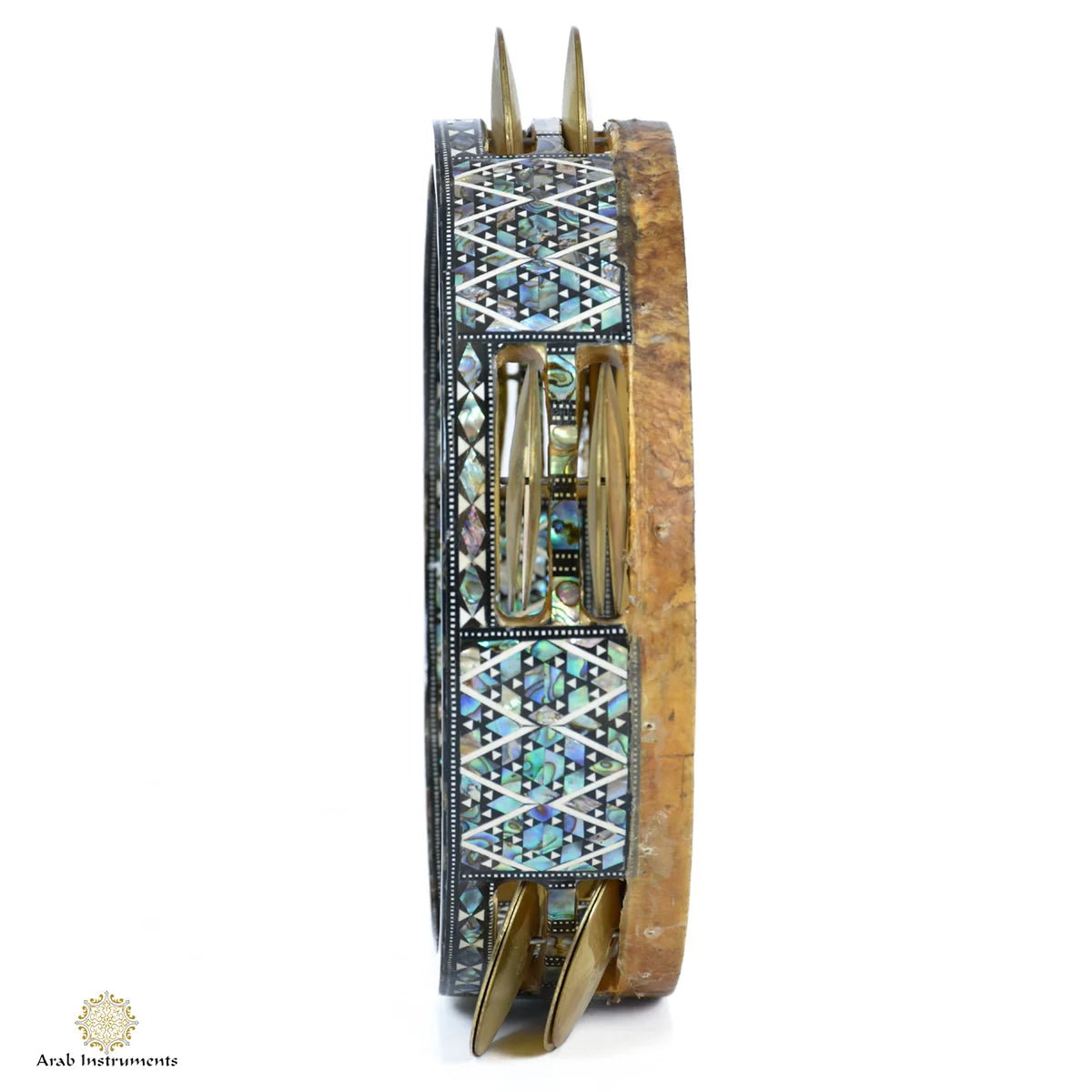 Arab Instruments Mother of Pearl Fish Skin Riq #747