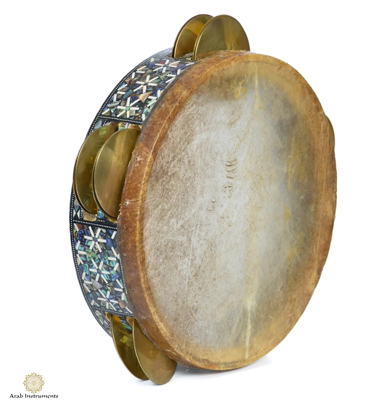 Arab Instruments Mother of Pearl Fish Skin Riq #747