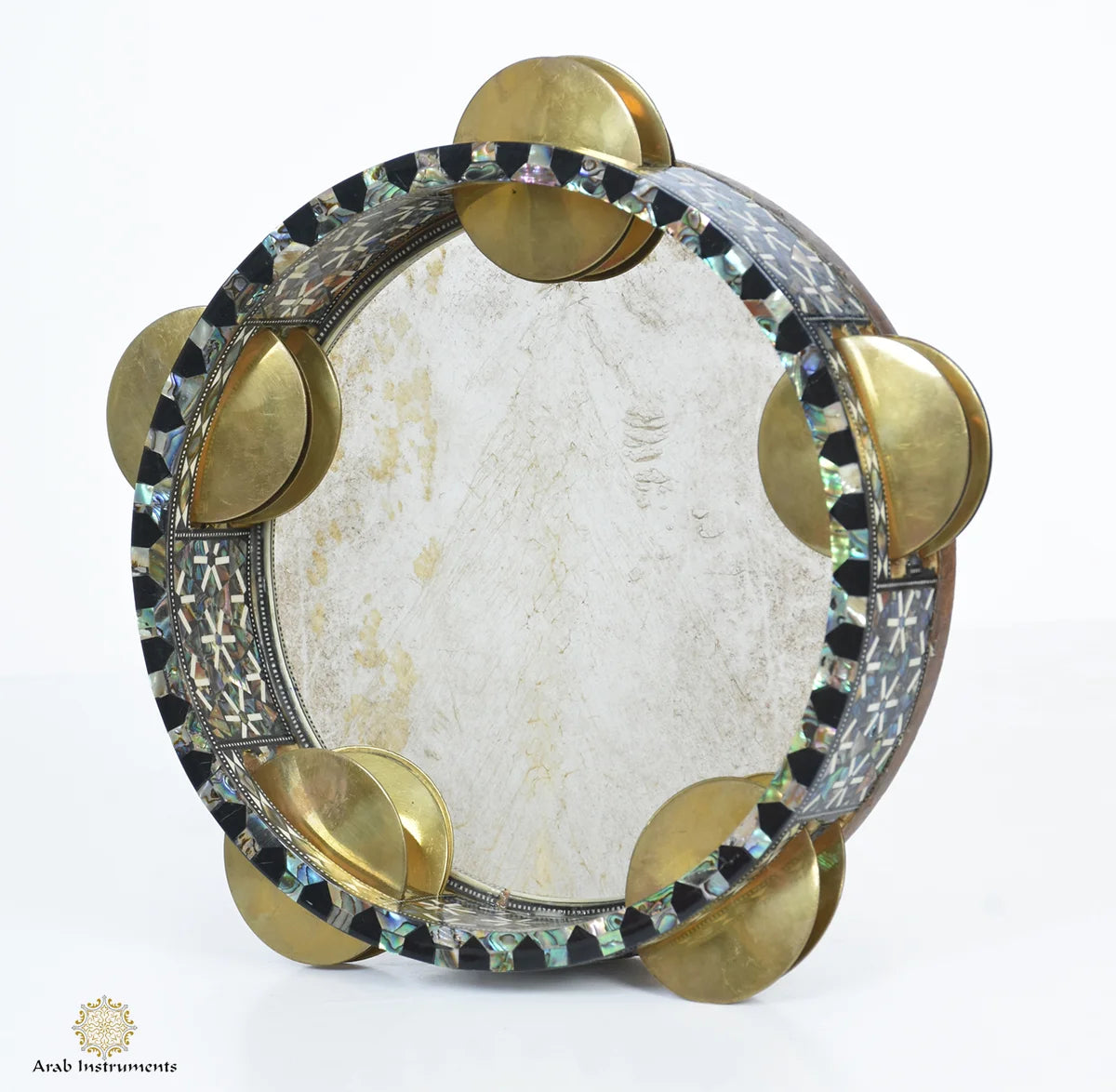 Arab Instruments Mother of Pearl Fish Skin Riq #747