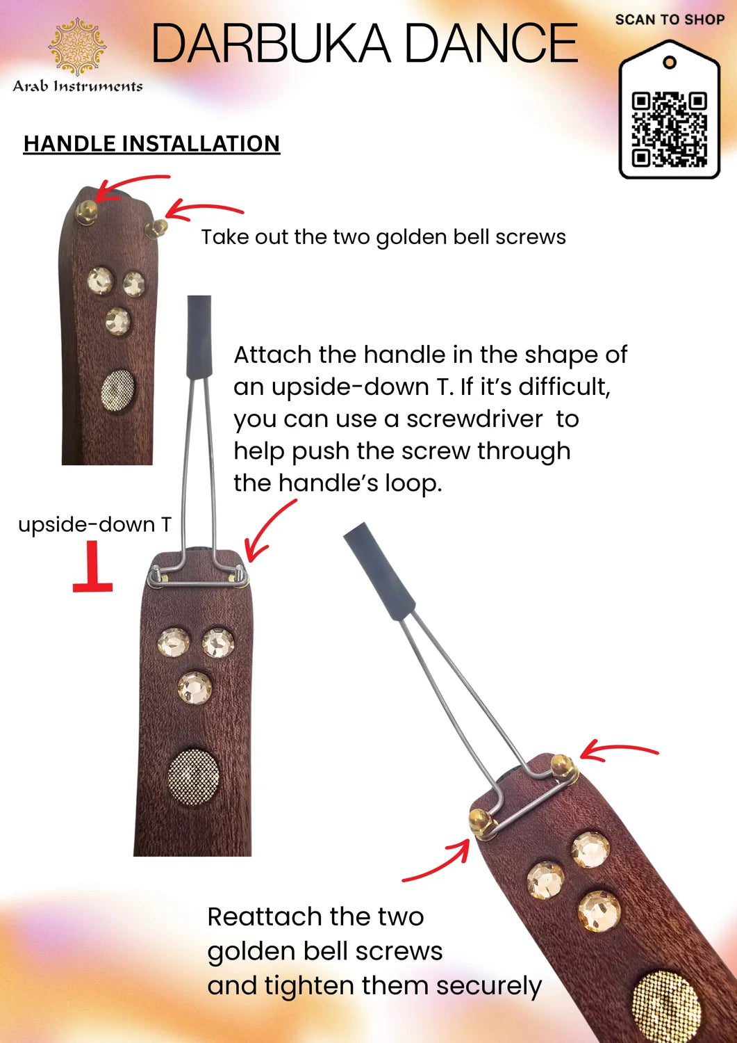 Darbuka Dance Light Device (Smart Led Device)