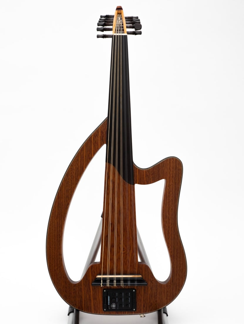 Professional Mahogany Electric Oud #D023