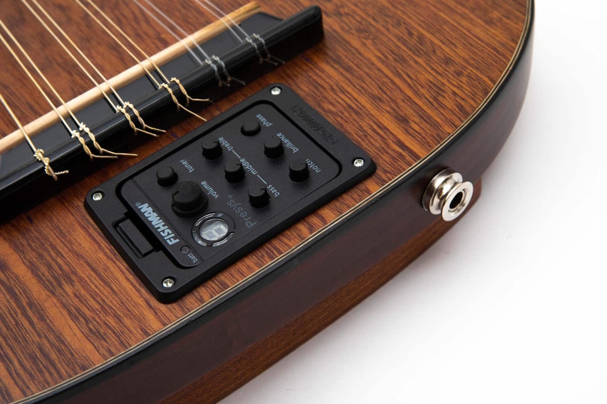 Professional Mahogany Electric Oud #D023