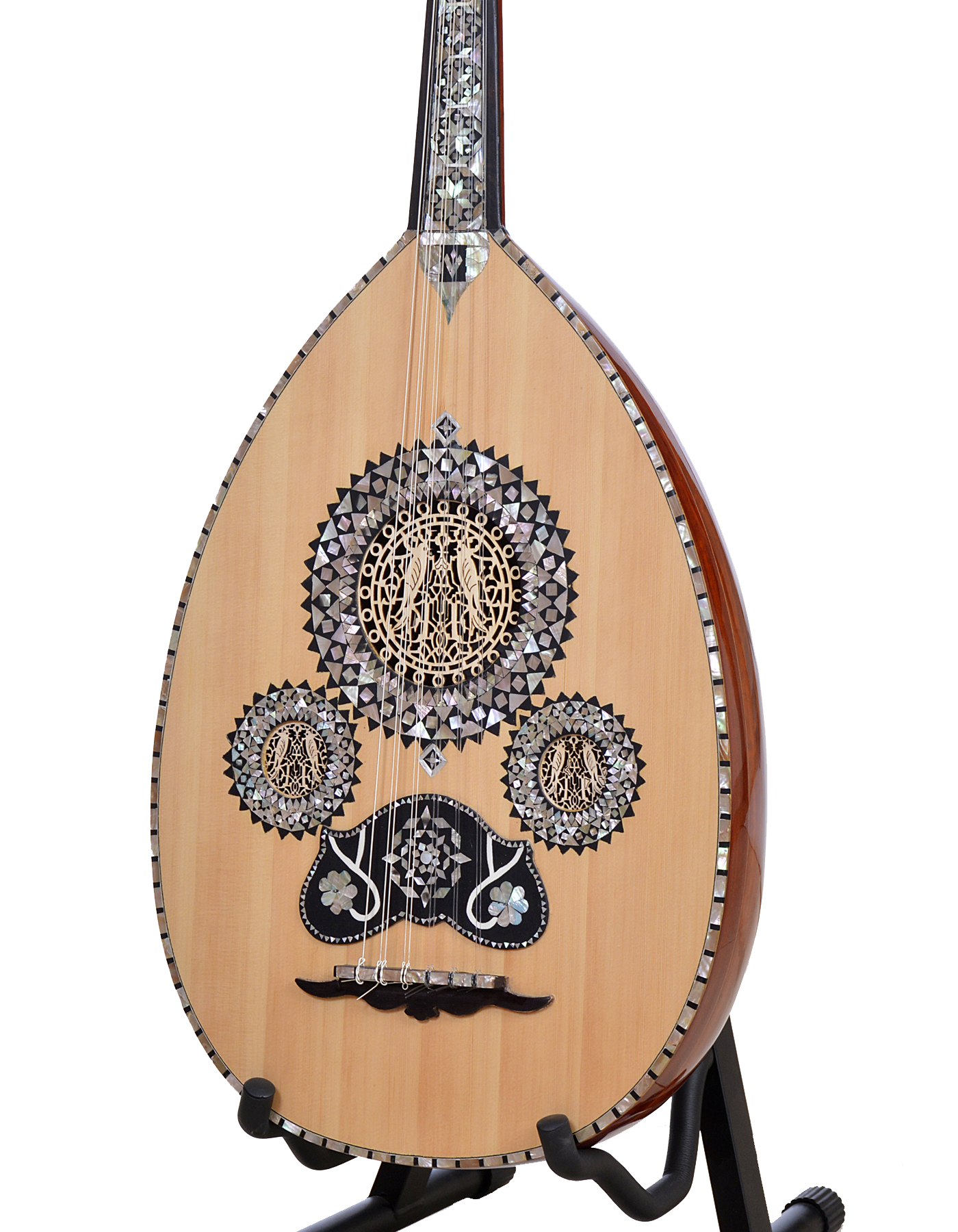 Oud with six courses