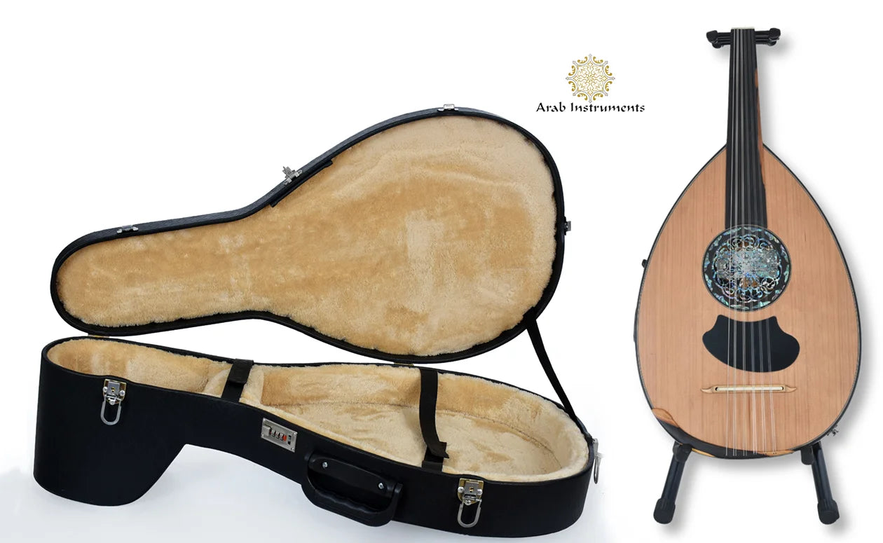 Mourad ELTurky Premium Egyptian Electric Acoustic Oud #M1155