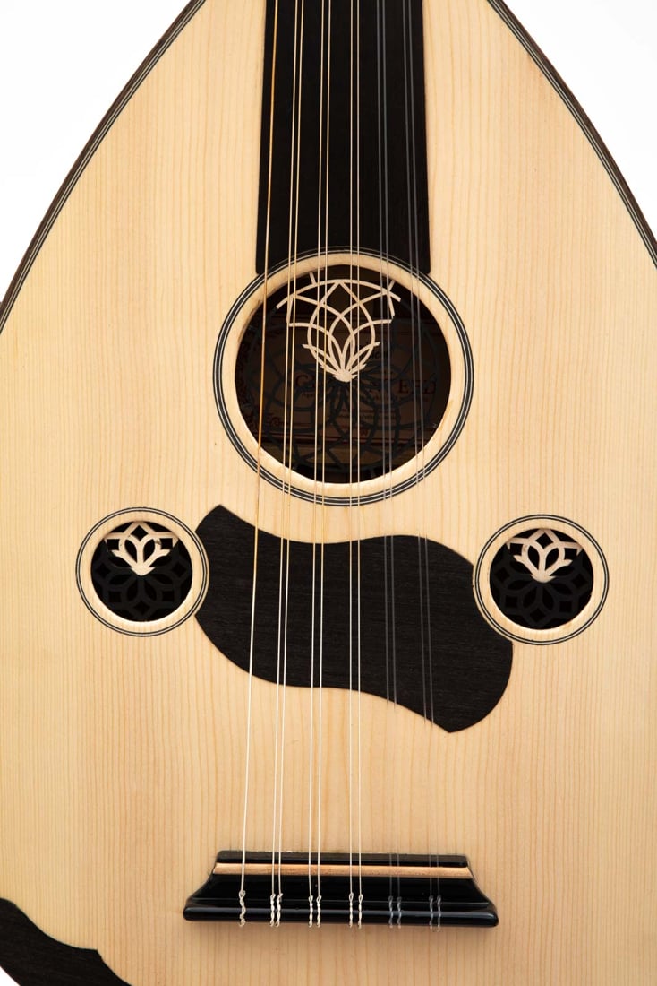 Electric Oud Walnut With Guitar Pegs #035D