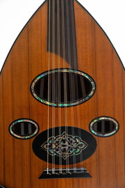 Arabic Oud Walnut Blue Pearl #D1139