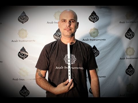 (Tuning Do - C) Arab Instruments Plastic Kawala 12.57" Gold