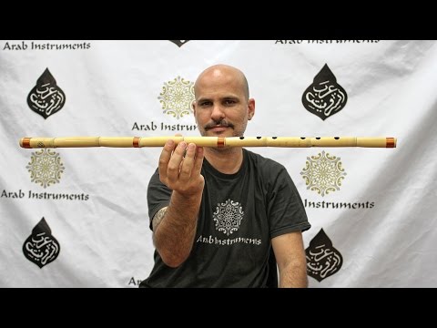 (A - La, Mansur) Arab Instruments Egyptian Ney 30.26"