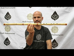 (A - La, Mansur) Arab Instruments Egyptian Ney 30.26"