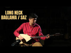 Professional Saz Baglama Long Neck Walnut #94