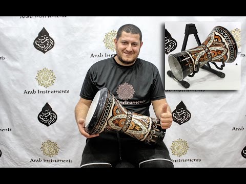 Beginner Aluminum Darbuka Doumbek - Indian Glory #005