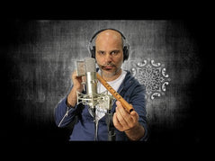 (Tuning Supurde, Re bayat - D) Arab Instruments Professional Plastic Ney 23.38" Gold