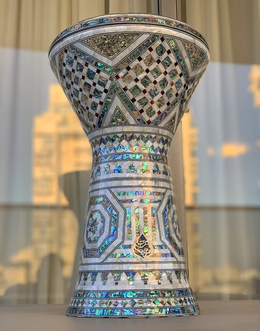 Sombaty Plus Doumbek Darbuka Japanese Pearls Hathor #2029