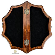 Hand Carved Star Shape Chess #AI21608