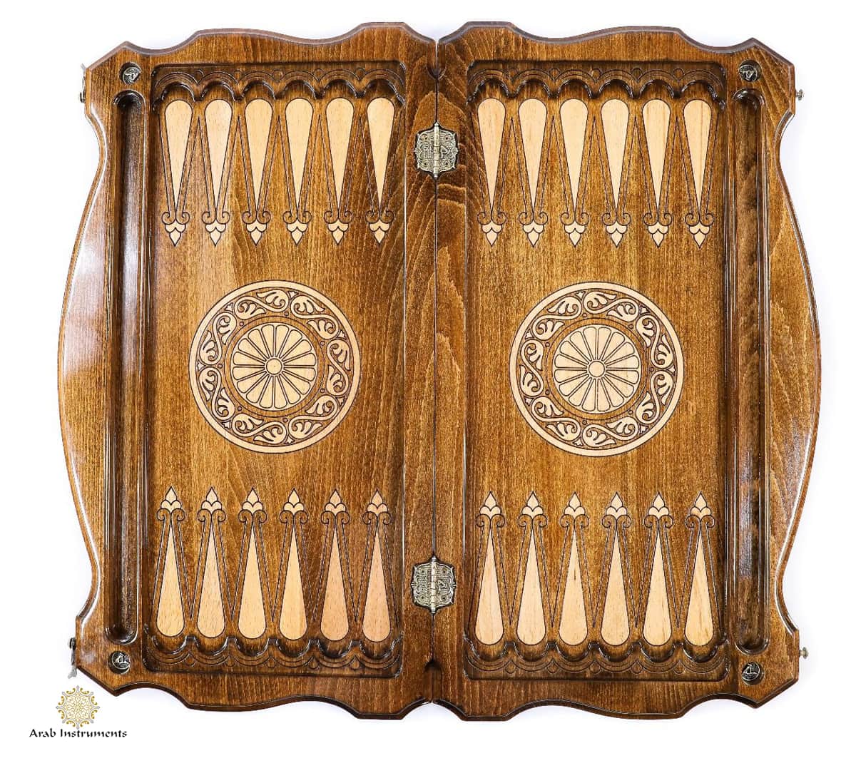 Hand Carved Premium Backgammon Warrior Vardan Mamikonyan #AI11324