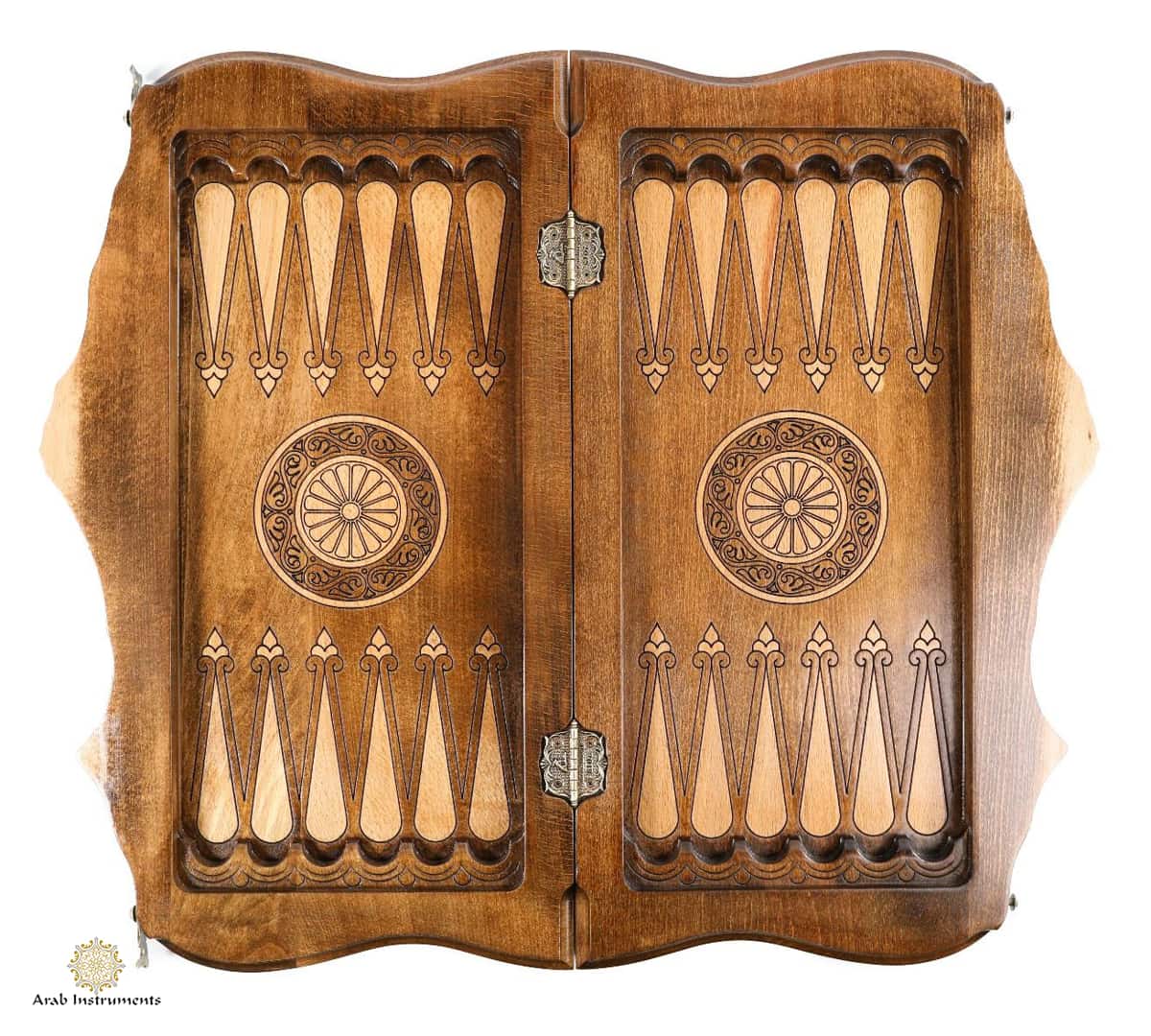 Hand Carved Premium Chess / Backgammon The Mount Of Ararat #AI31106