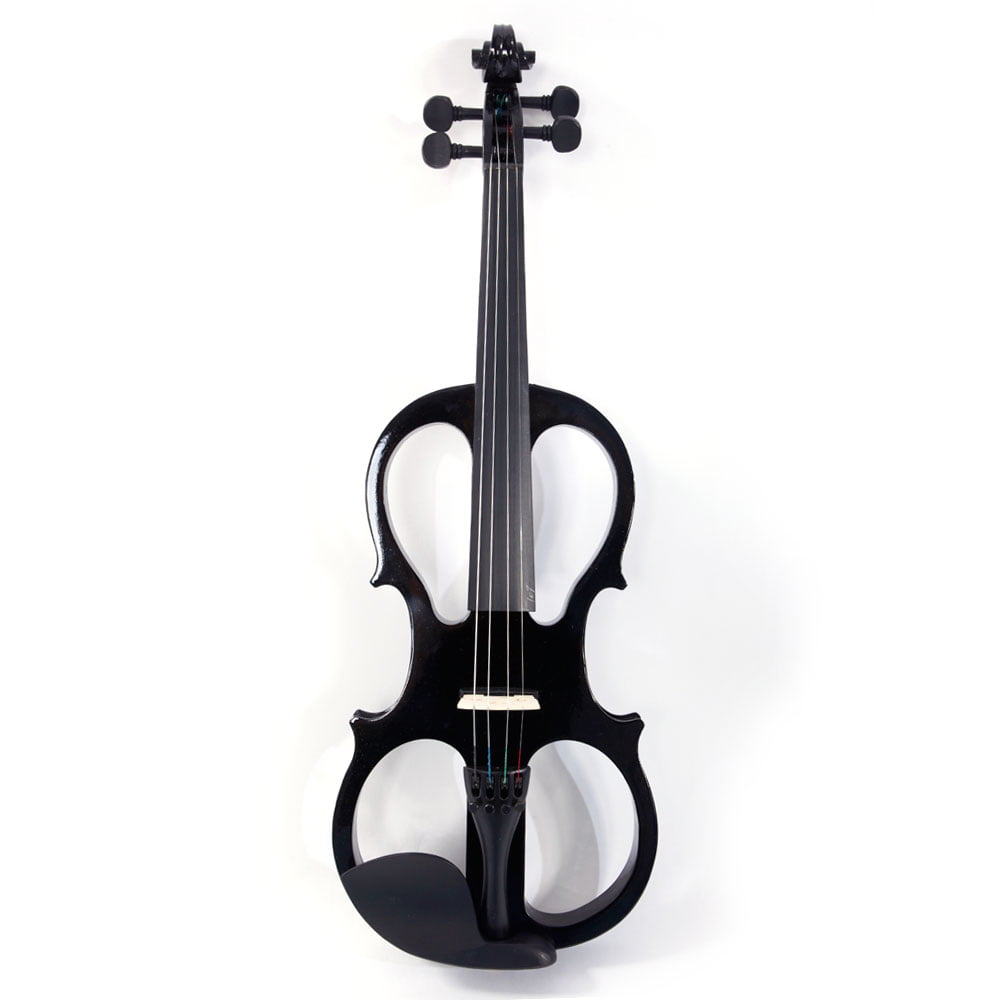 Electric Silent Violin 4/4 Black Design AIV01
