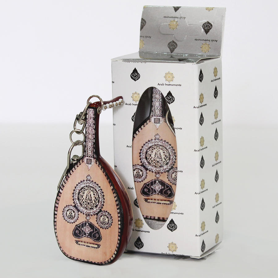 Miniature Oud Key Chain - Farid Al Atrash Replica
