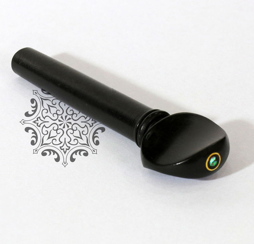 Set of 12 Premium Blue Pearl Ebony Pegs for Oud