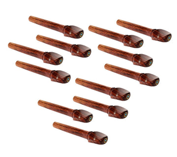 Set of 12 Premium Blue Pearl Rosewood Pegs for Oud