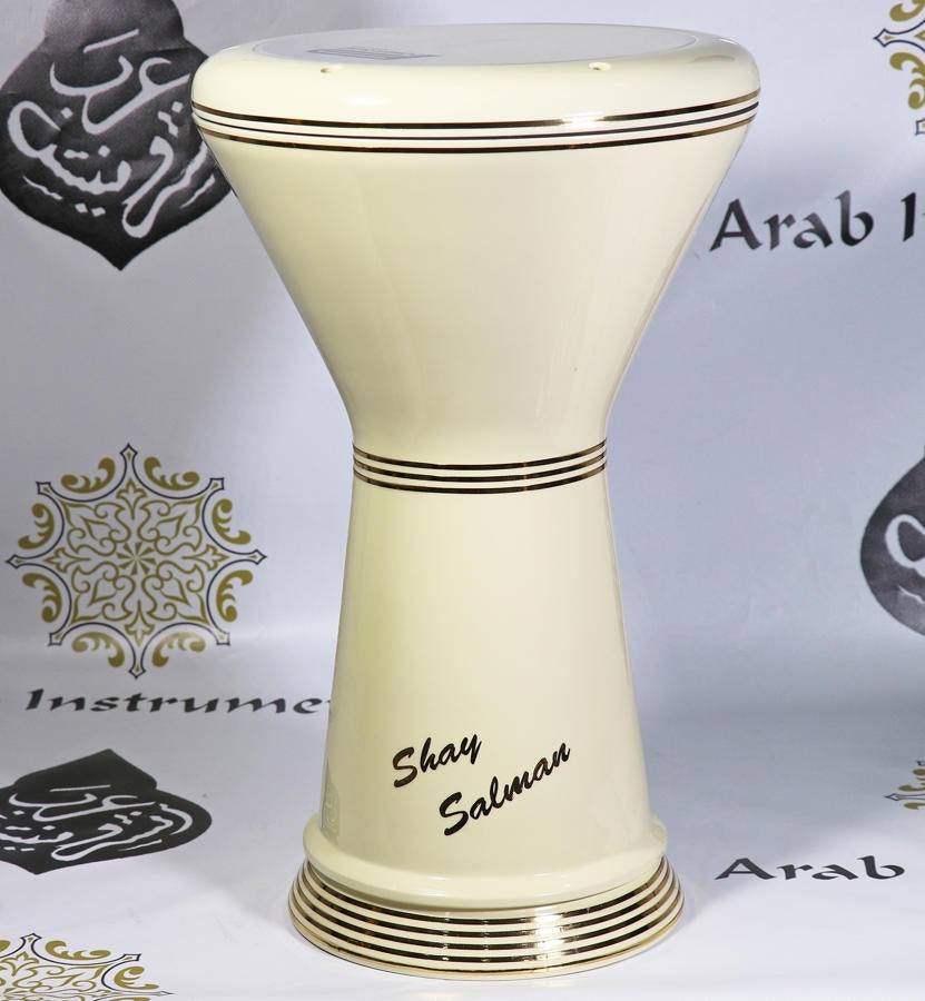 Premium Custom New Generation Darbuka With Your Name - The Swan #NG1