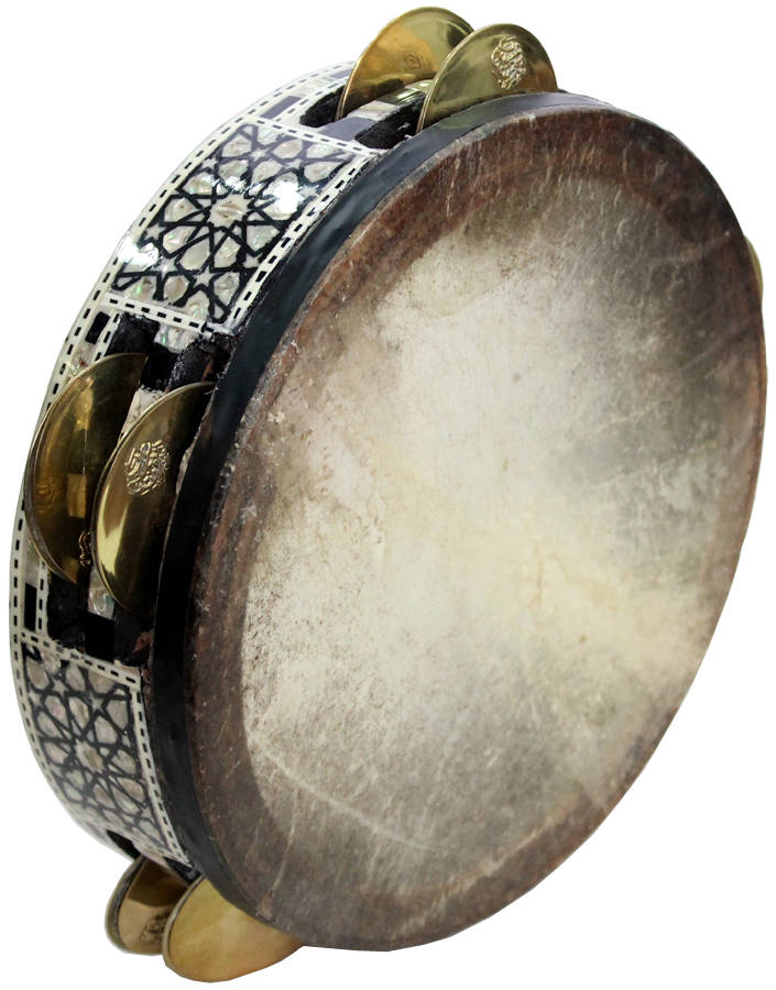 Arab Instruments Mother of Pearl Fish Skin Riq #747