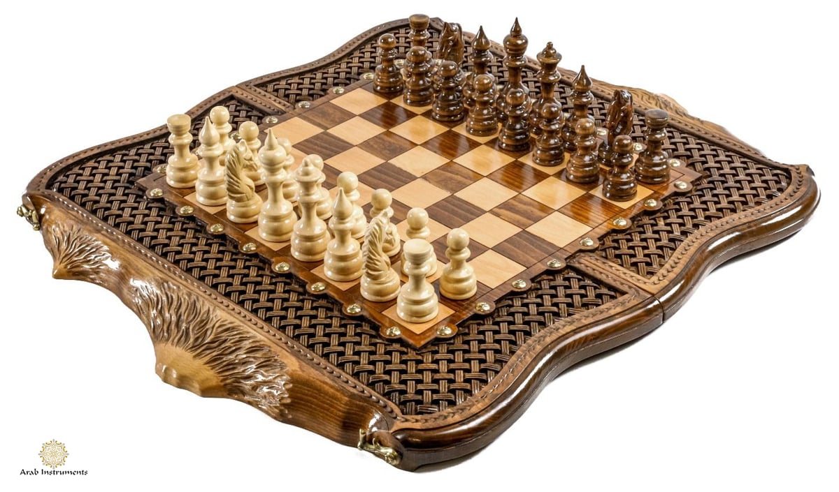 chess board hand craft