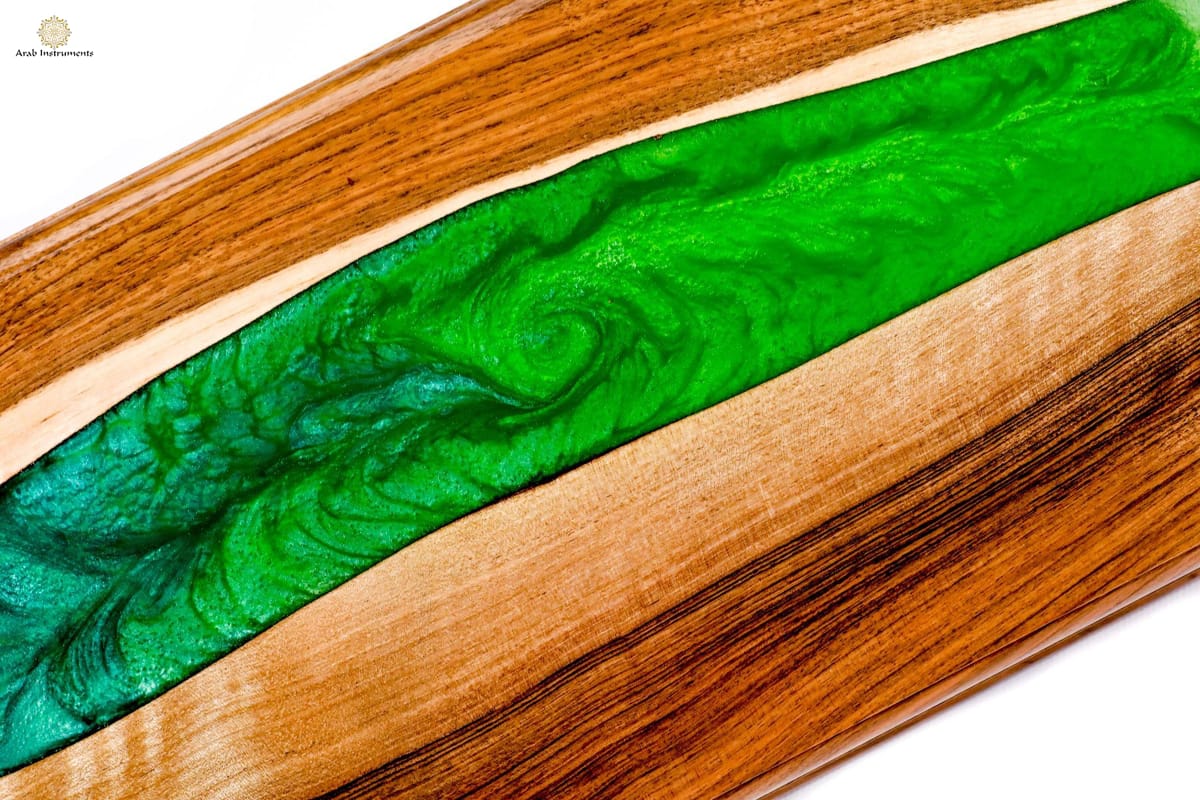 Hand Carved Luxury Backgammon The River #AI12631