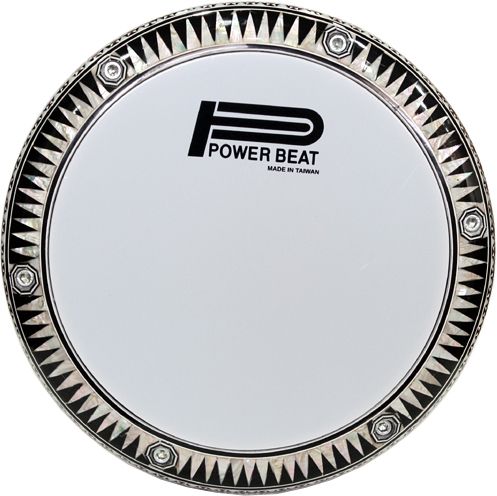 9" Power Beat White Skin for Doumbek / Darbuka