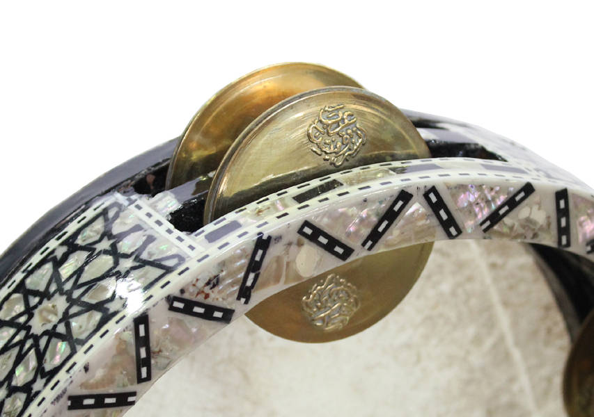 Arab Instruments Mother of Pearl Fish Skin Riq #747