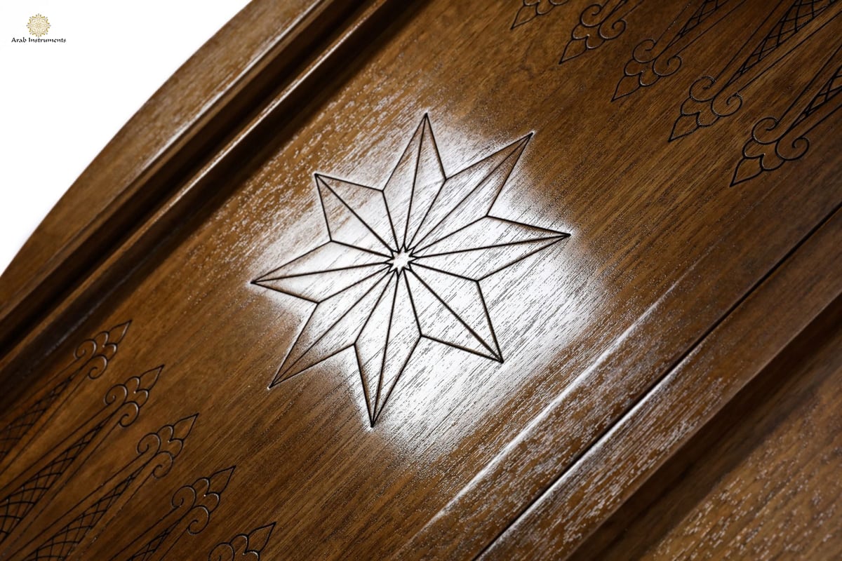 Hand Carved Premium Backgammon The Star #AI12348