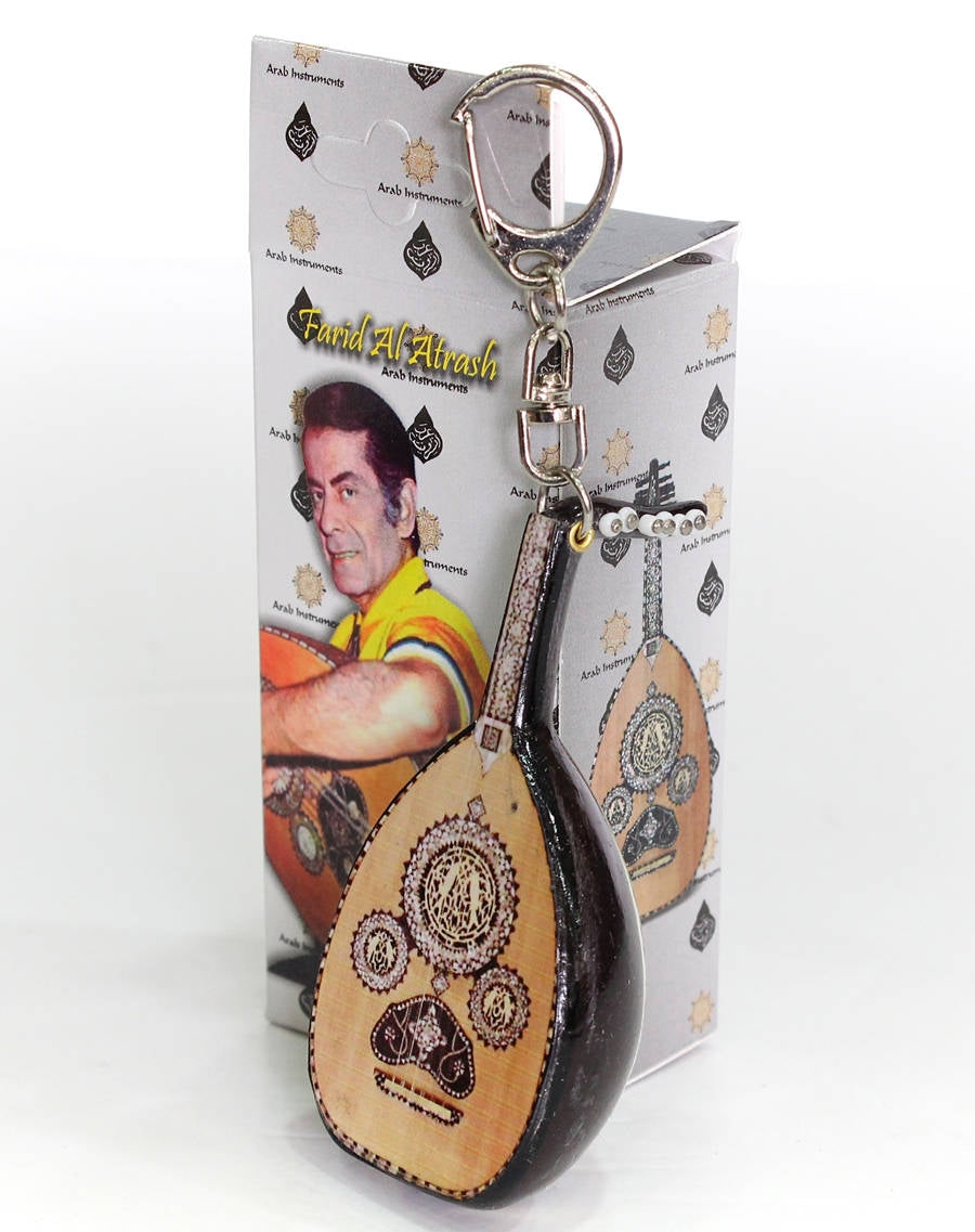 Miniature Oud Key Chain - Farid Al Atrash Replica