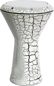 Beginner Aluminum Darbuka Doumbek - White Wall #008