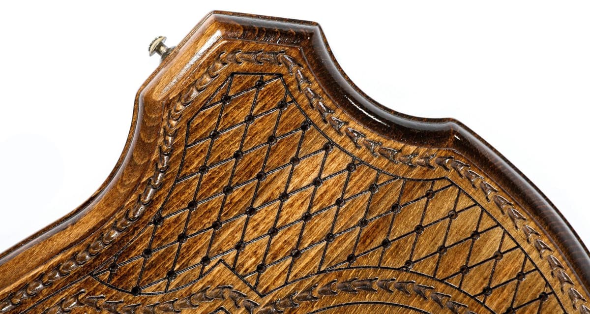 Hand Carved Premium Backgammon Arms #AI11331