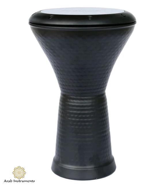 Aluminum Darbuka Doumbek - Black Waves #141