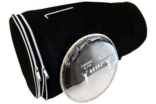 Professional Darbuka Innovation The Blue Pearl Garden + Power Beat Skin #4010