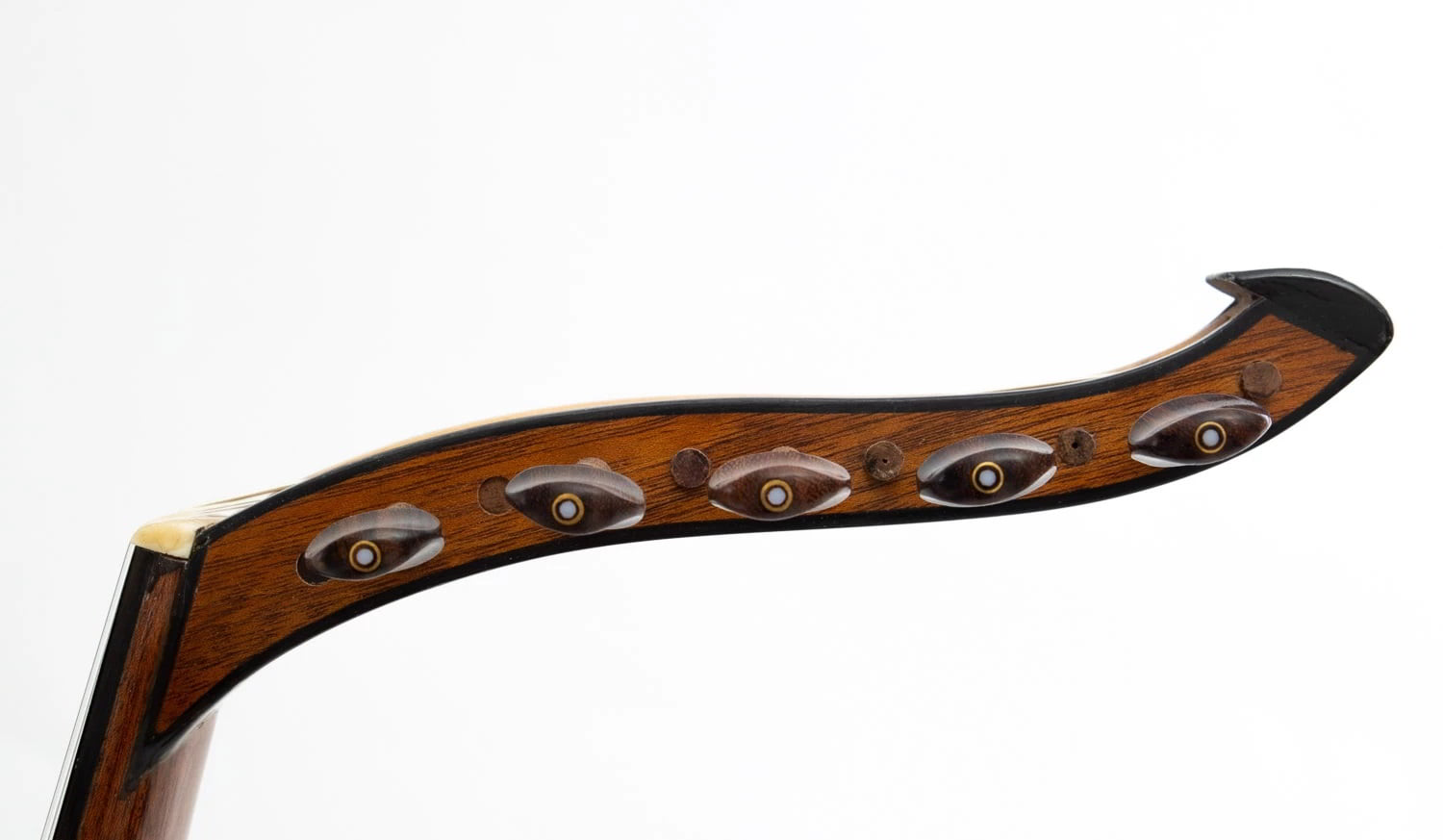 Professional Mahogany Arabic Electric Oud with Equalizer #031E