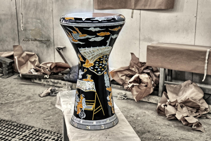 Arab Instruments Sombaty Max Darbuka The Black Palace + Defender #20074