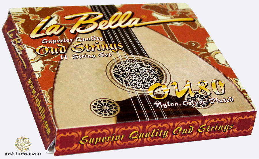 LaBella Professional Set of 11 oud Strings UA-80