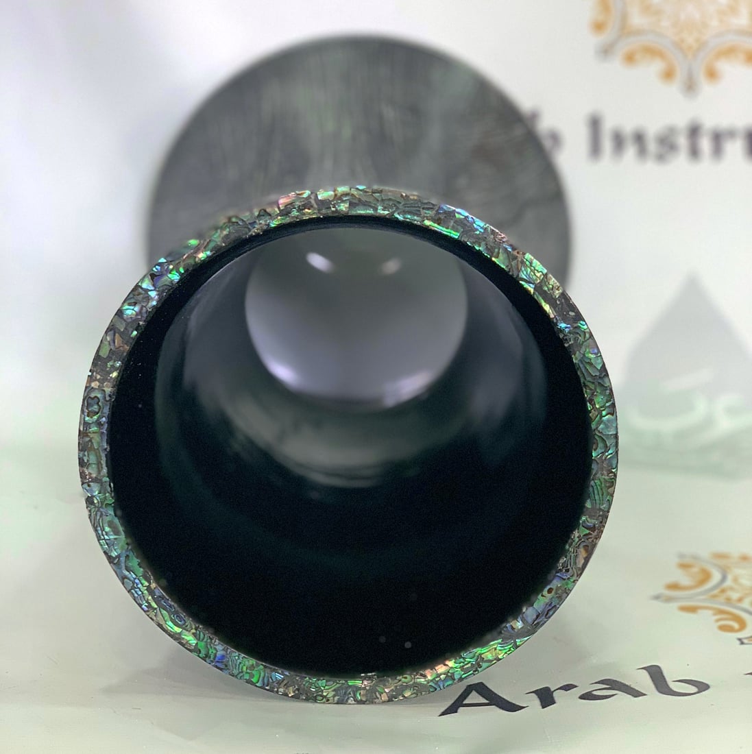 Arab Instruments Darbuka Doumbek New Generation The Black Pearl Sparks #10046