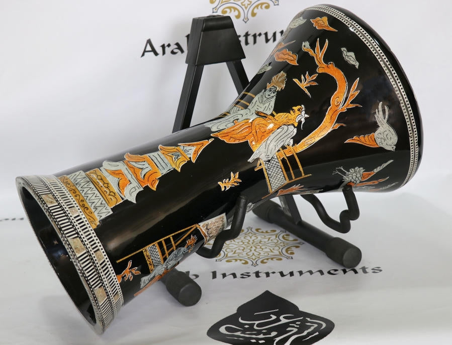 Arab Instruments Sombaty Max Darbuka The Black Palace + Defender #20074